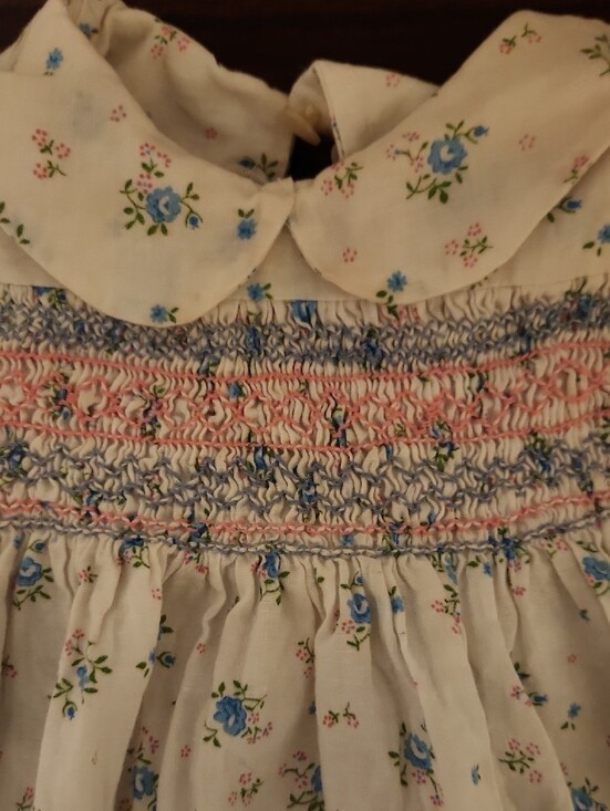Other - VTG Handmade Smocked Infant Girl Dress